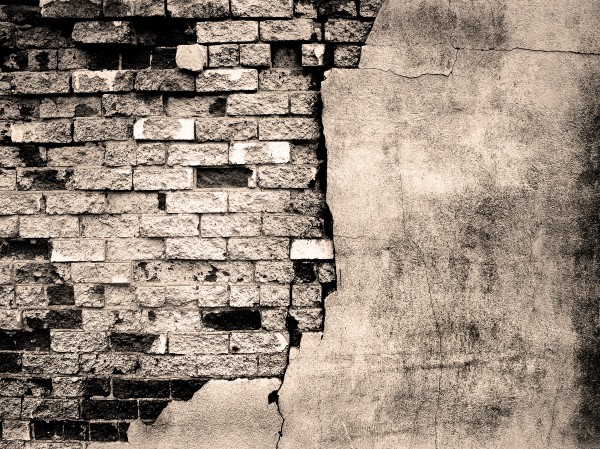 Detail of Old Brick Wall