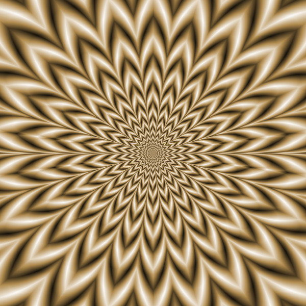 Star Flower in Sepia