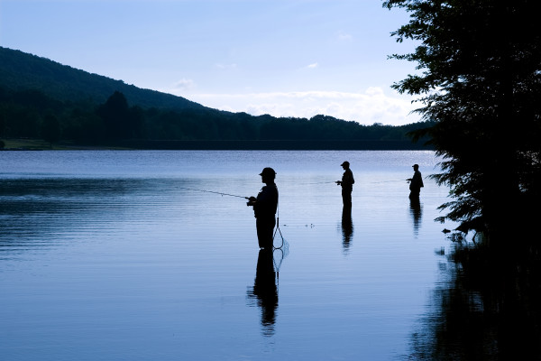 Fishing at Daybreak