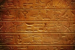 old egypt hieroglyphs