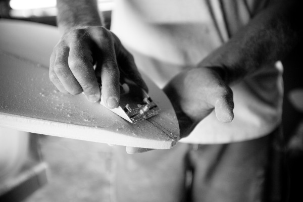 Surfboard shaping