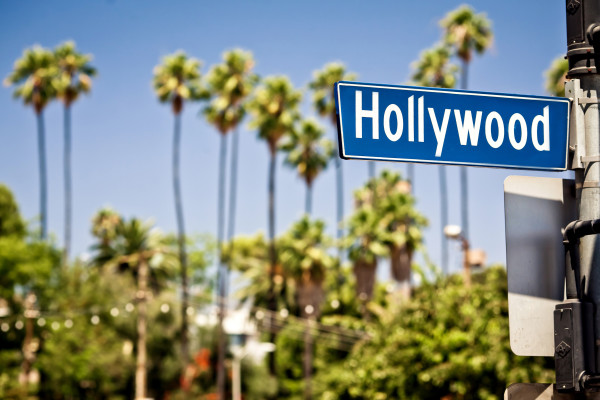 Hollywood sign in LA