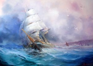 Seascape Sea breeze