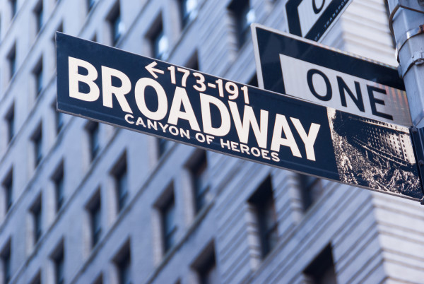 Broadway Sign New York City