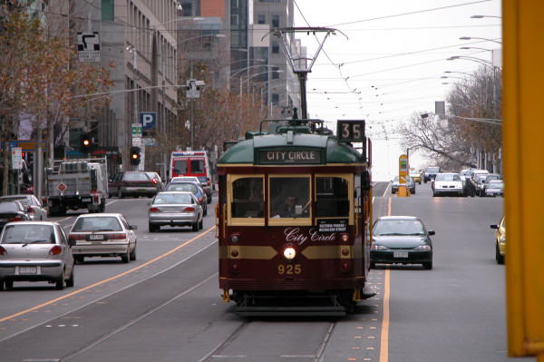 melbourne tram, oz