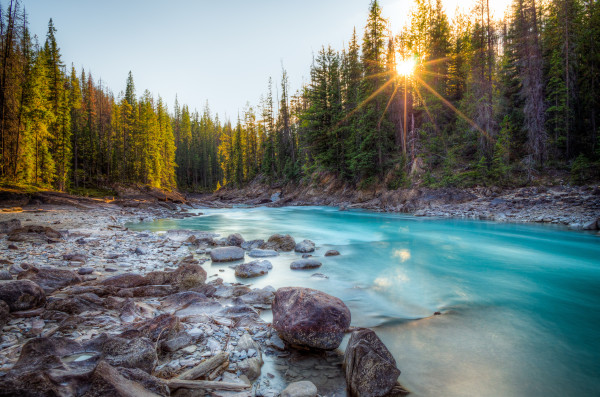 Natural Bridge Canadian rockies