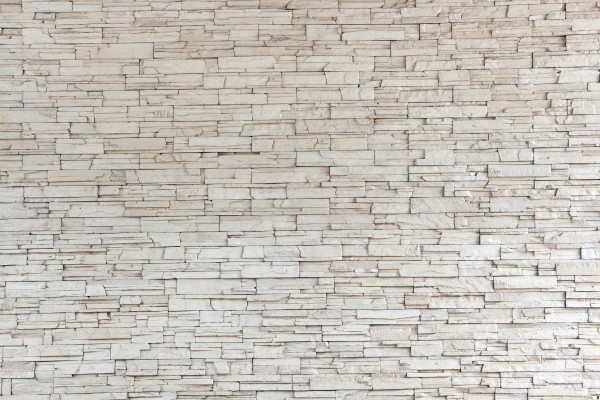 White Stone Tile Texture Brick Wall