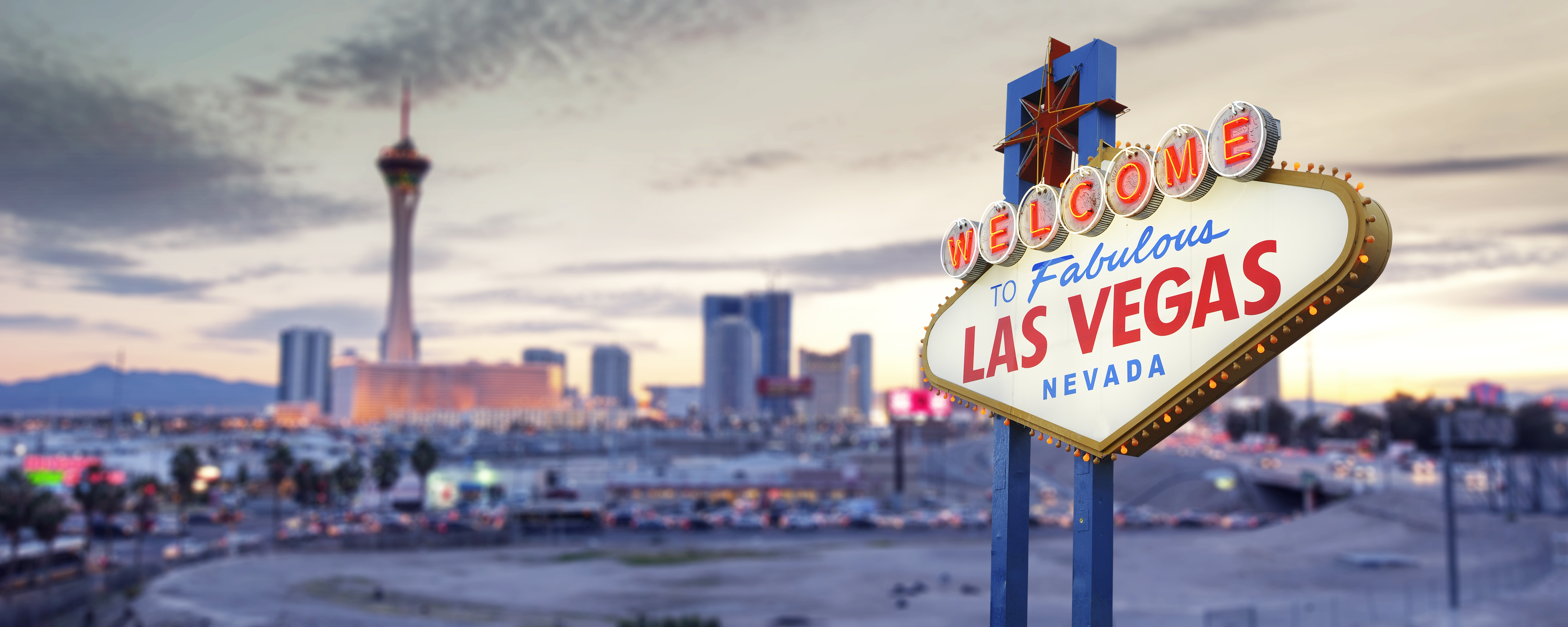 Welcome to Las Vegas Sign - Custom Wallpaper