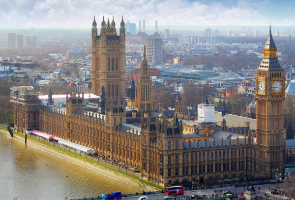 Big Ben and Houses of Parliament, London, UK