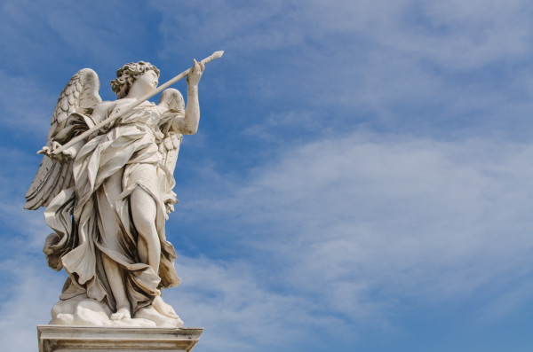 Angel statue, Castel Sant’Angelo, Rome, Italy