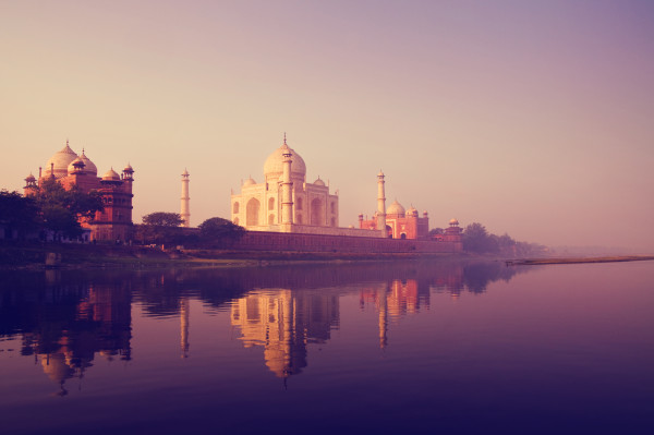 Taj Mahal India Seven Wonders Concepts