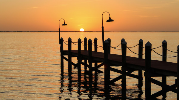 Sonnenuntergang ber Sanibel Island