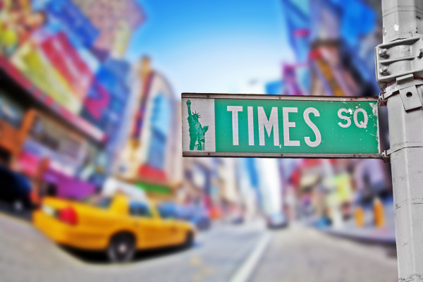 Times square sign