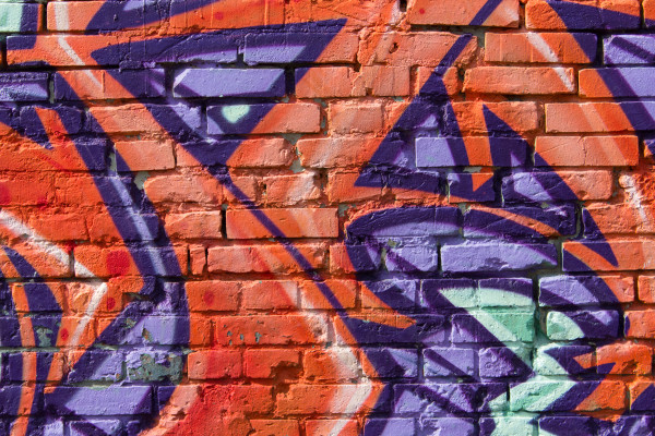 graffiti wall closeup. painted background