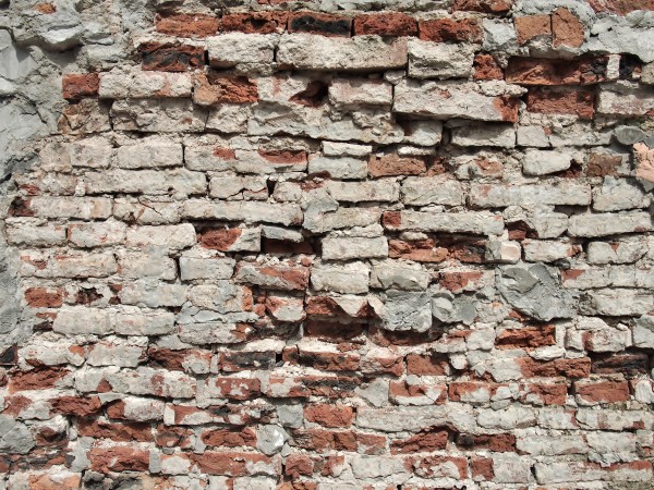 old dirty brick wall, vintage background