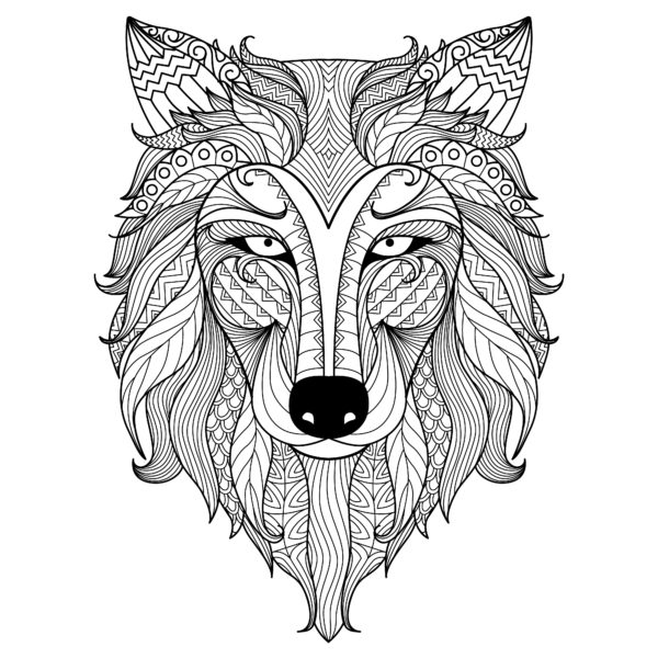 Detail-zentangle-wolf-for-coloring-wall
