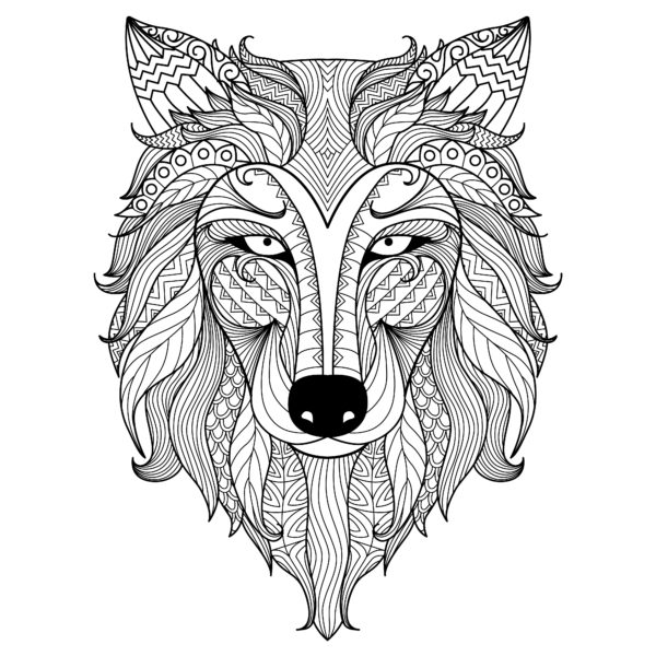 Detail-zentangle-wolf-for-coloring-wall