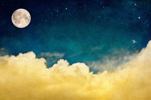 Full Moon and Cloudscape