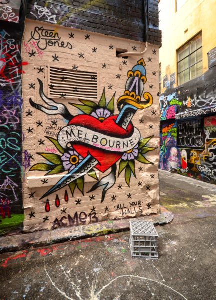 Graffiti on Hosier Lane