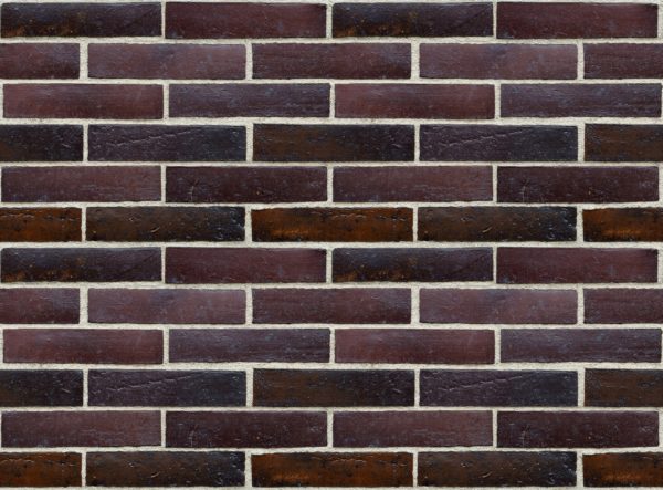 Wall of glazed bricks (precise seamless background)