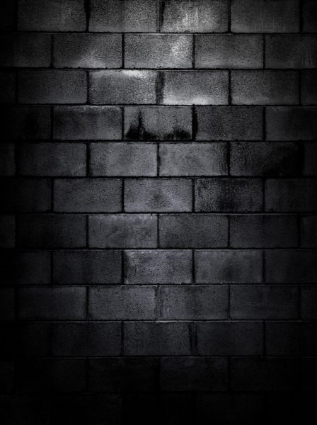 dark brick wall