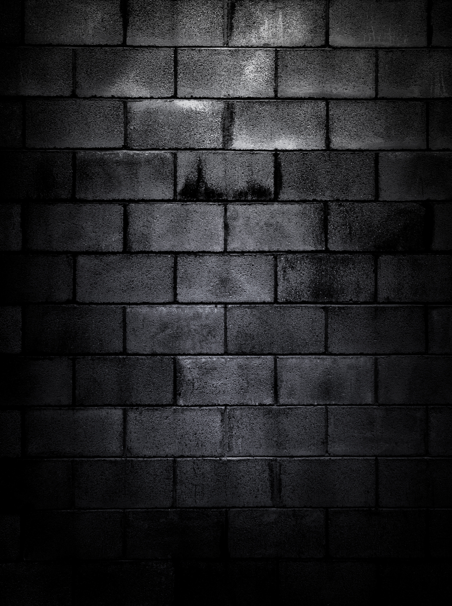 Dark brick wall - Custom Wallpaper