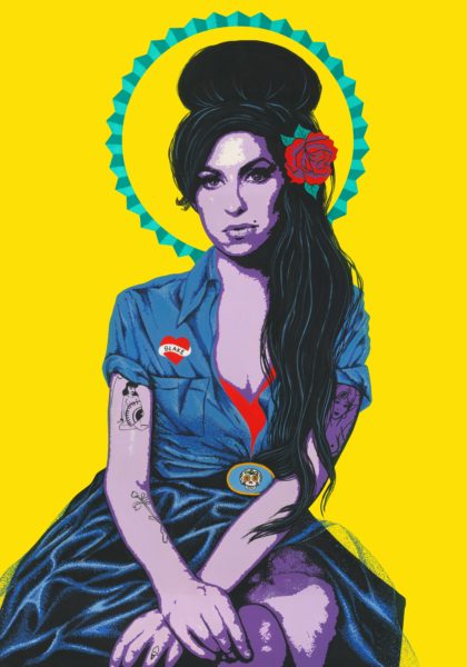 Amy Winehouse by Saskia Monsoon Riviera