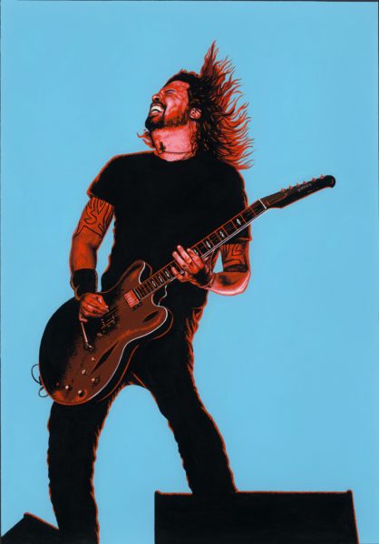 Dave Grohl by Saskia Monsoon Riviera