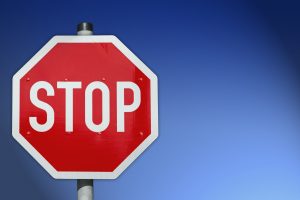 Stop sign
