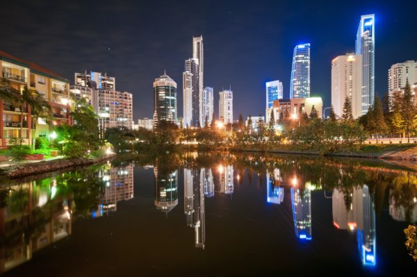 Australia, the Gold coast, Surfers Paradise