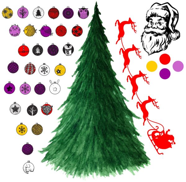christmas-tree-wall-sticker-red