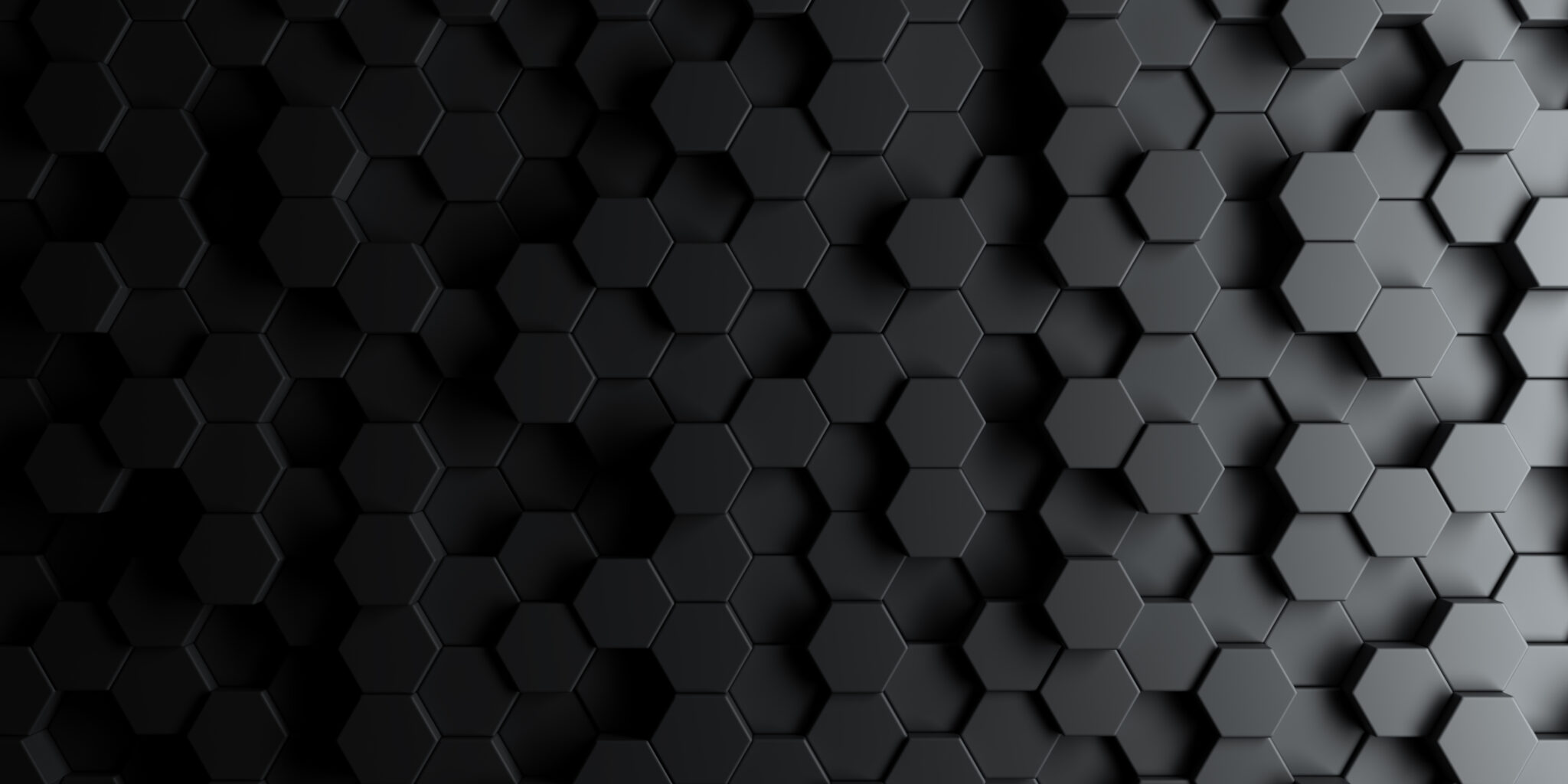 Dark hexagon wallpaper or background - Custom Wallpaper