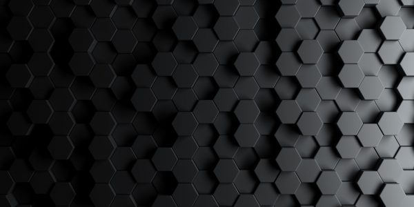 Dark hexagon wallpaper or background - Custom Wallpaper
